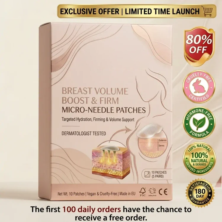 Juxek®Boost Bust Plumpness & Skin Firmness with Micro-Needle Patches
