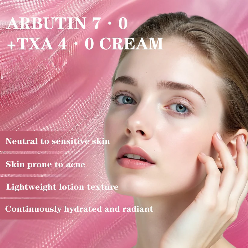 Arbutin 7% + Tranexamic Acid 4% Cream
