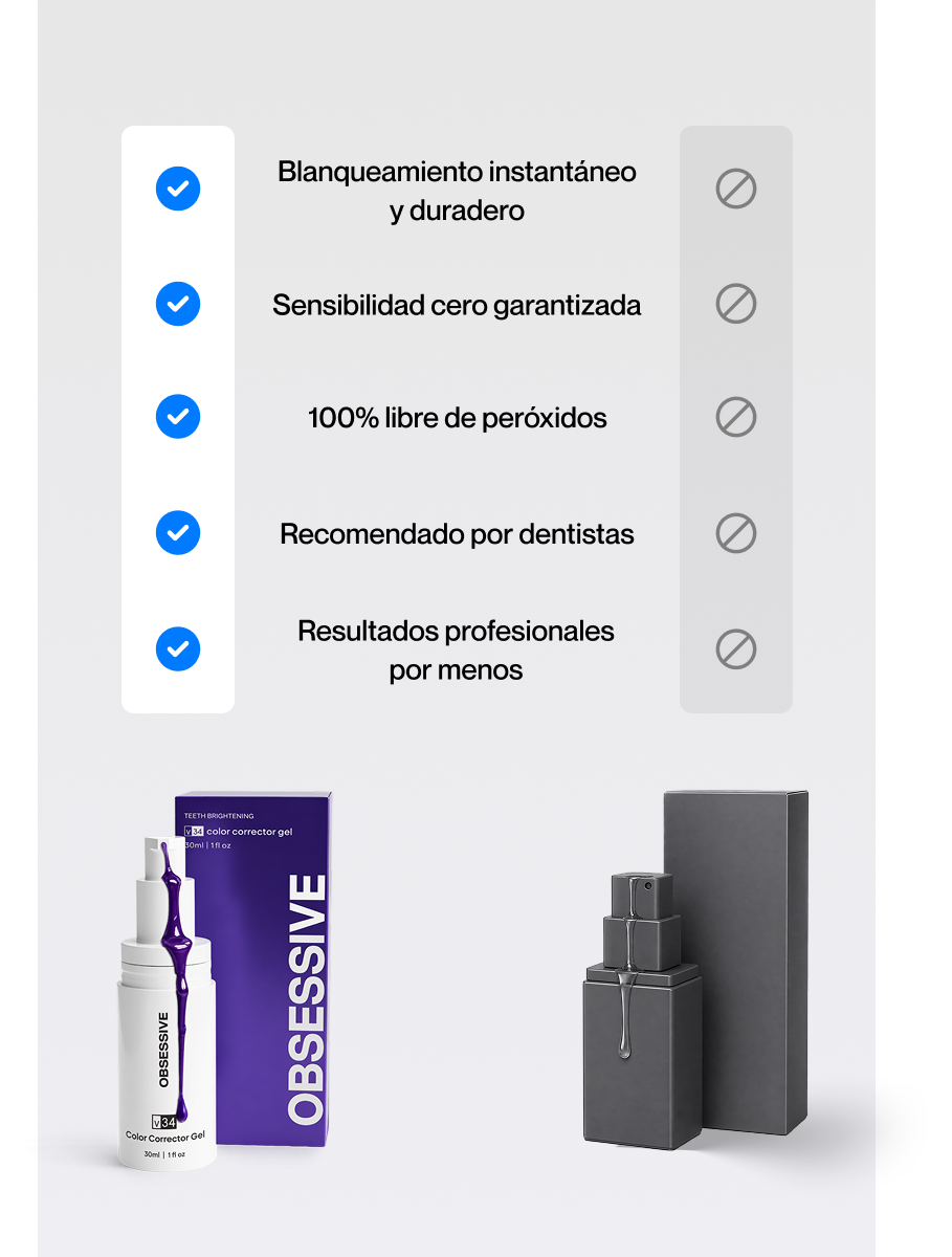 V34 purple toothpaste lifestyle image