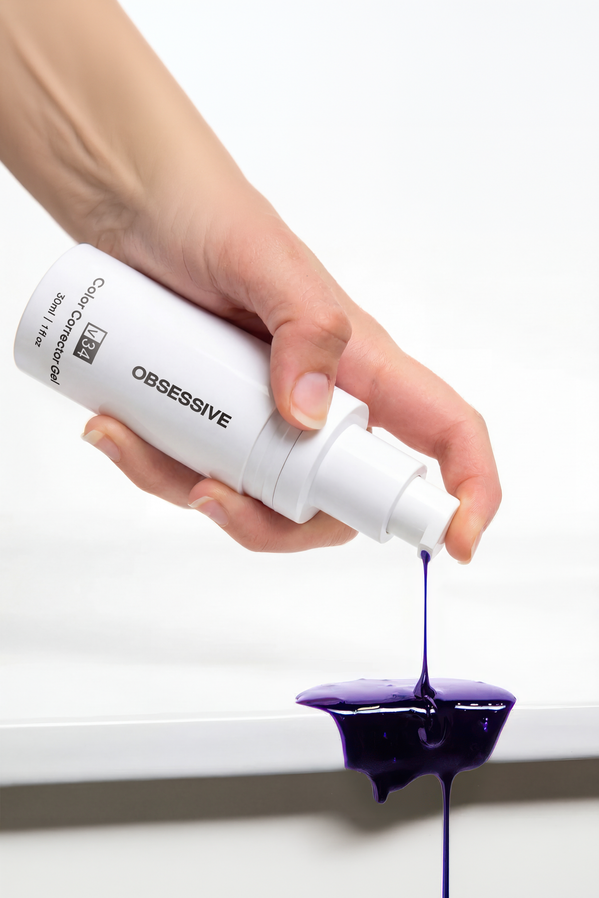 V34 Purple Teeth Whitening Toothpaste